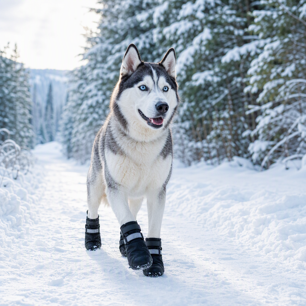 All-Season Anti-Slip Dog Booties - 3