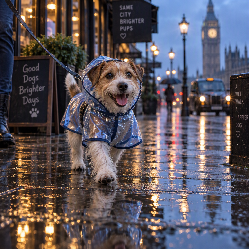 Lightweight Dog Raincoat - 3