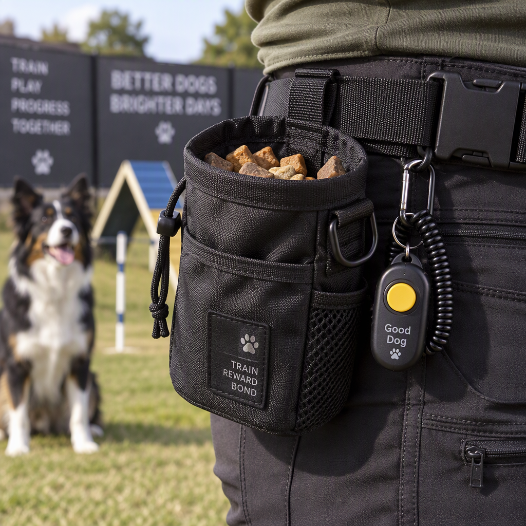 Training Treat Pouch + Clicker Kit - 2