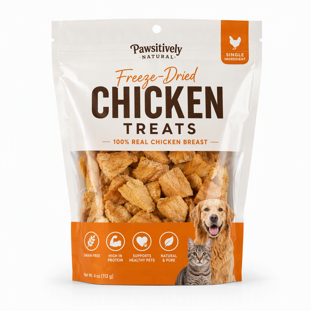 Freeze-Dried Chicken Bites