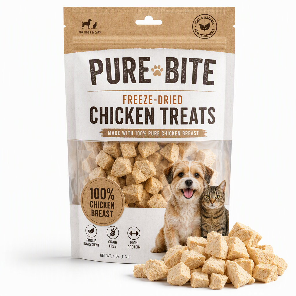 Freeze-Dried Chicken Treats