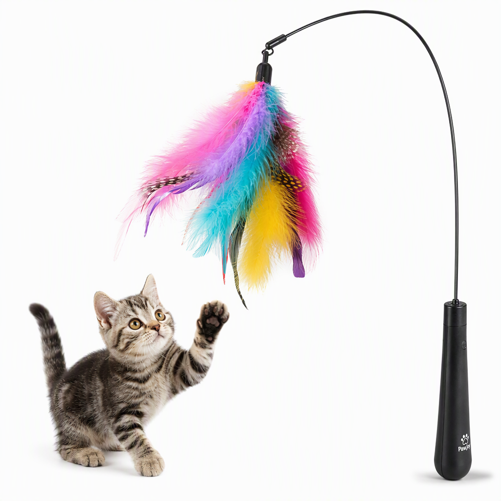 Interactive Feather Wand